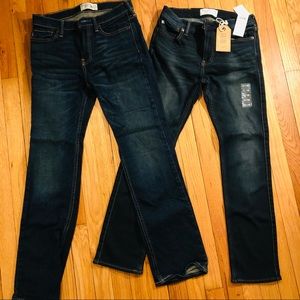 Two for one! Abercrombie Kids boy’s size 13/14 slim jeans. Plus v-neck sweater.